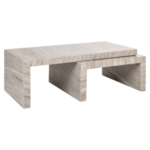 - Salontafel Novaz sand (Set of 2)