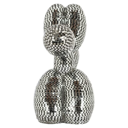 - Decoratief object Dog silver small