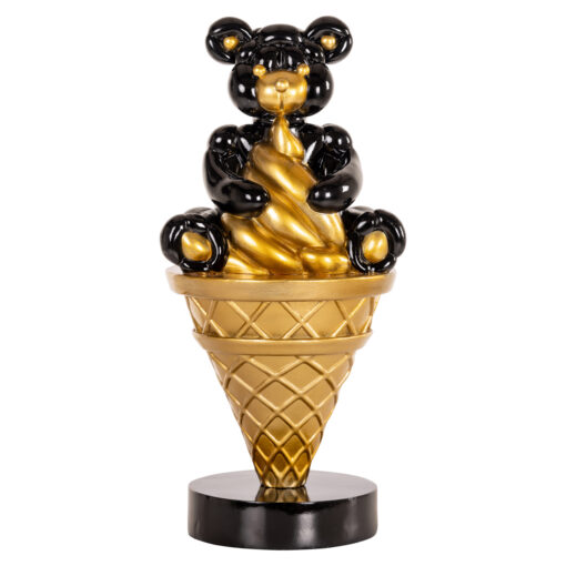 - Decoratief object Harly black/gold