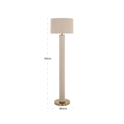 - Vloerlamp Joline beige