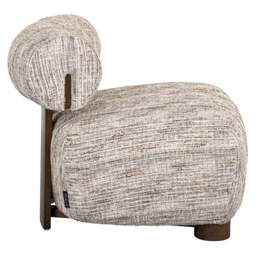 - Lounge stoel Arabella greige coco