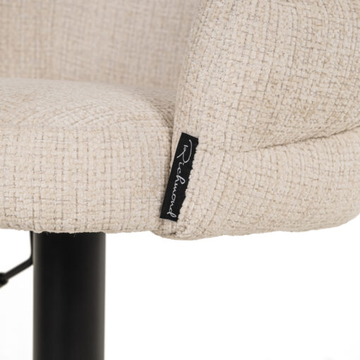 - Barstoel Nikki niagara beige swivel fire retardant