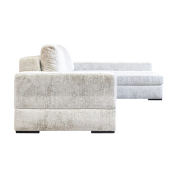- Bank Pasha pearl island 3-seater + lounge right fully upholstered