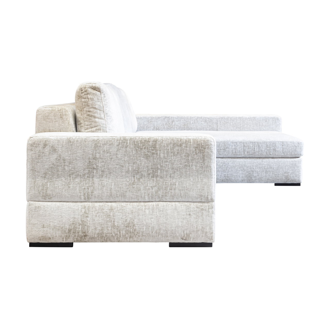 - Bank Pasha pearl island 3-seater + lounge right fully upholstered