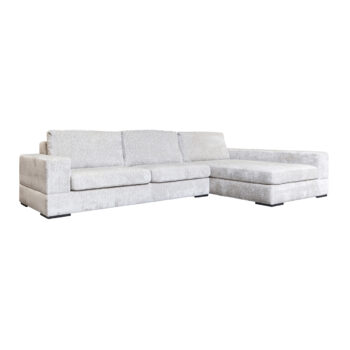 - Bank Pasha pearl island 3-seater + lounge right fully upholstered