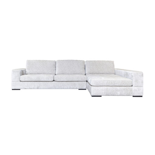 - Bank Pasha pearl island 3-seater + lounge right fully upholstered