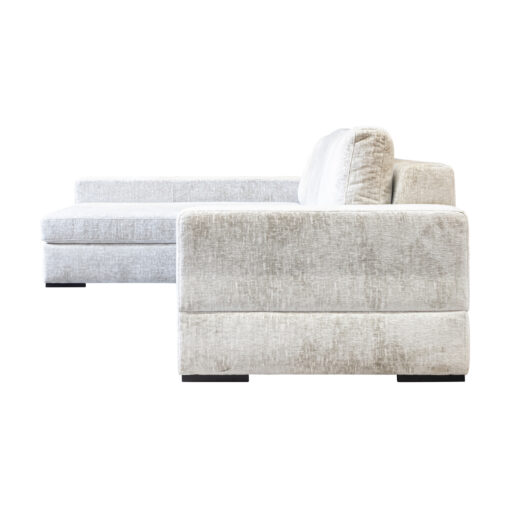 - Bank Pasha pearl island 3-seater + lounge left fully upholstered