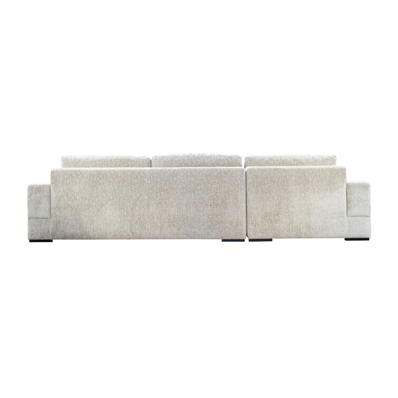 - Bank Pasha pearl island 3-seater + lounge left fully upholstered