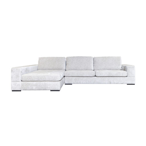 - Bank Pasha pearl island 3-seater + lounge left fully upholstered