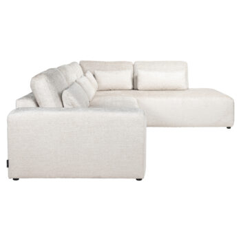 - Bank Lund cream fusion 3-seater + ottoman right