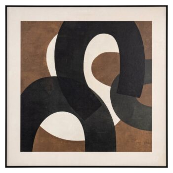 - Wall art Euphoria brown left