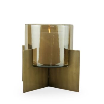 - Windlicht Resa gold small