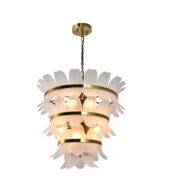 - Hanglamp Ameline brass antique