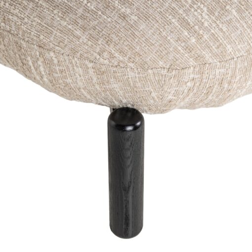 - Lounge stoel Ornella beige angora