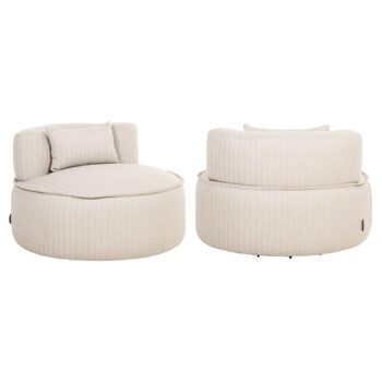 - Outdoor lounge stoel Nammos beige swivel