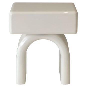 - Bijzettafel Bennet coconut milk 1-drawer