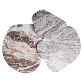 - Salontafel Camino Blush beige (Set of 3)