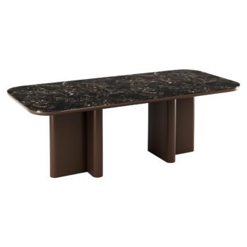 - Eettafel Almundi chocolat brown 230