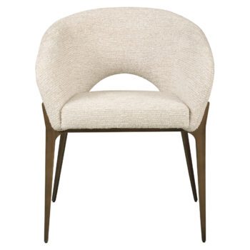 - Eetkamerstoel Kenzi natural linear fire retardant