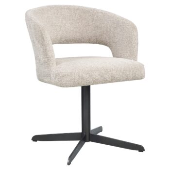 - Eetkamerstoel Blanca natural fancy fire retardant