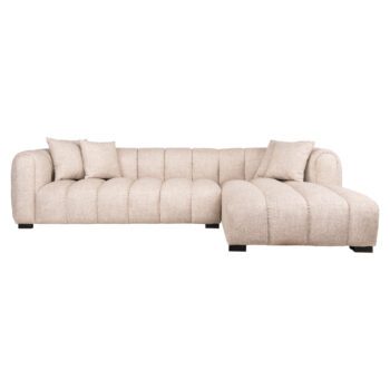 - Bank Novaro cream tweed lounge right fire retardant