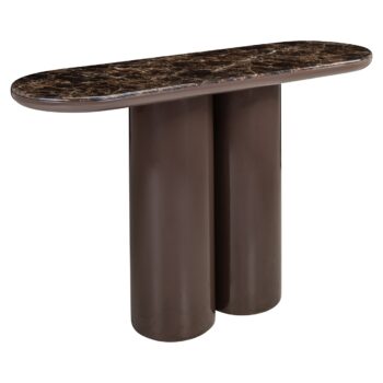 - Console Almundi chocolat brown