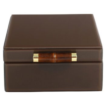 - Opbergdoos Echo dark brown large