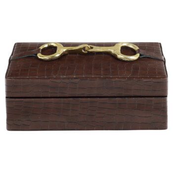 - Opbergdoos Rex dark brown small