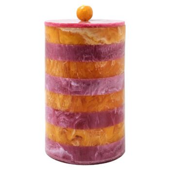 - Opbergdoos Lilybelle pink/orange storage jar small