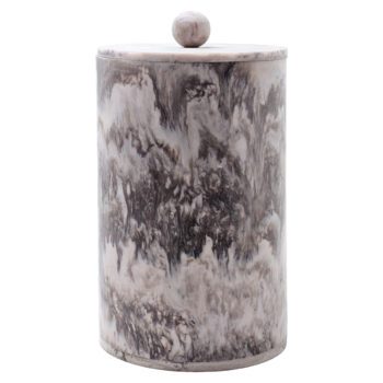 - Opbergdoos Rosaline chocolat brown storage jar small