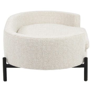 - Hondenbed Dolly beige blockweave