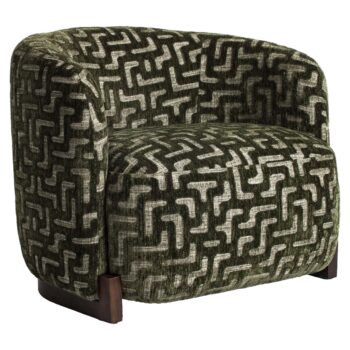 - Lounge stoel Hannah moss labyrinth fire retardant