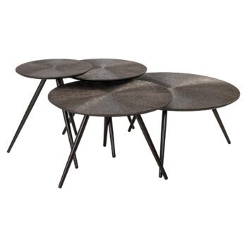 - Salontafel Quadra Brunzae (Set of 4)
