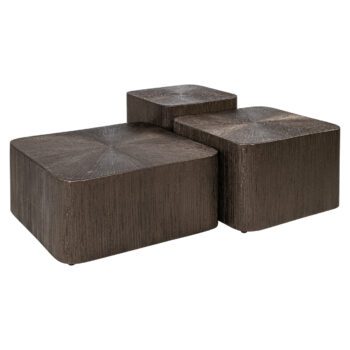 - Salontafel Cubes Brunzae (Set of 3)